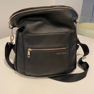 Fawn Design original diaper bag, black